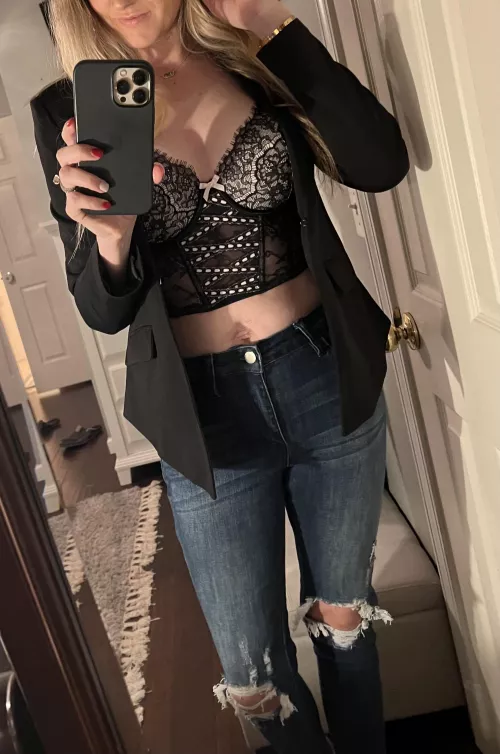 Mom of 2.....First post on here... new date night outfit husband is to busy do I have any takers? by Primary_Geologist_65