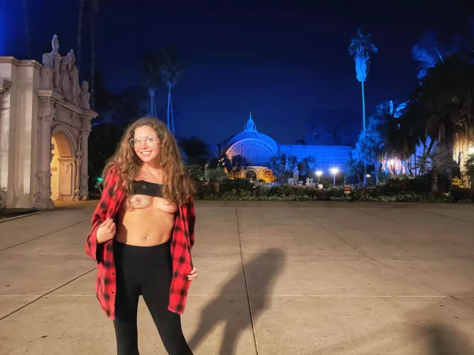 Moments before a homeless person started screaming at me about sin and repentance. Stay classy, San Diego 😉 by Kenna_Luna