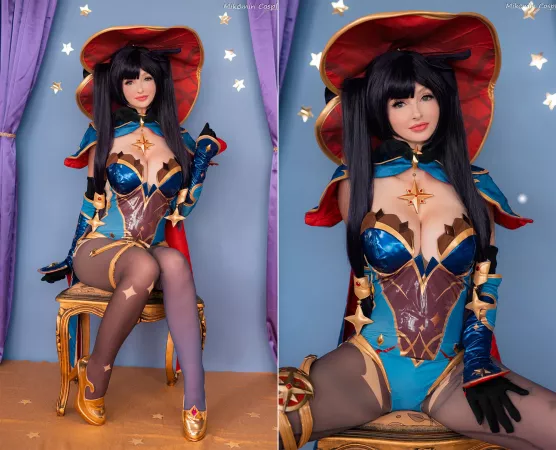 Mona from Genshin Impact by Mikomin by Mikomin