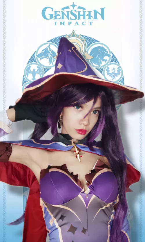 Mona from Genshin Impact by YurieHeart by yurieheart