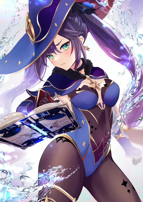 Mona [Genshin Impact] by _chirp_