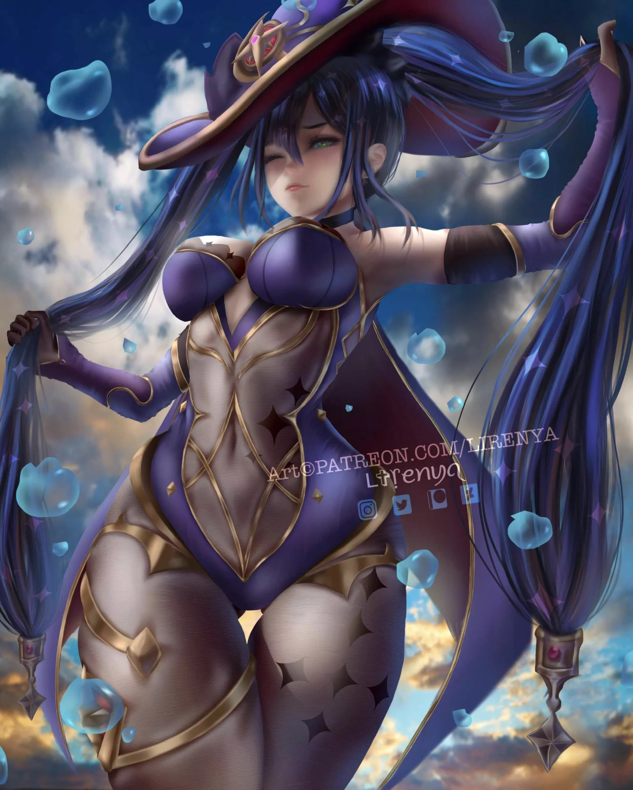 Mona (Lirenya) [Genshin Impact] posted by Ik4erus