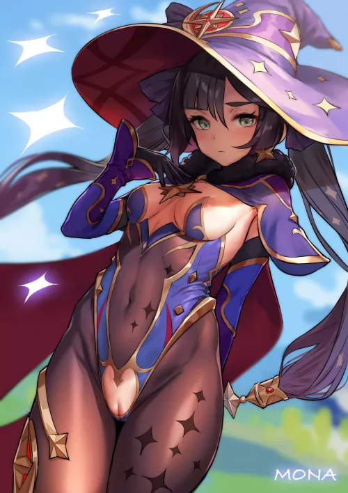 Mona (Ogre) [Genshin Impact] by NoLewdsNoLife