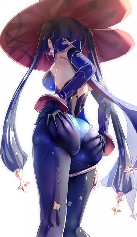 Mona (uenoryoma) [Genshin Impact] by NoLewdsNoLife