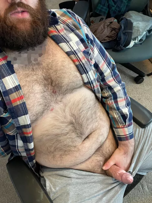 Monday morning again? Guess we’d better get to work 😈 by StudMutt