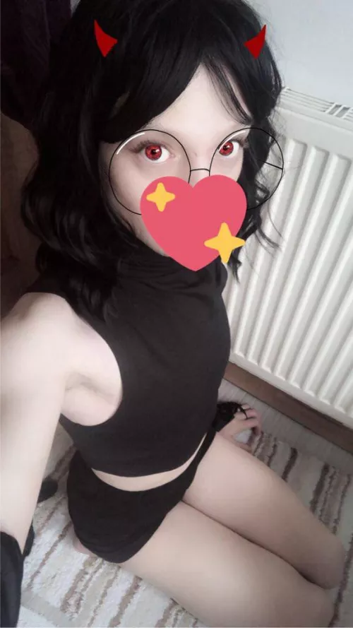 Monday night fit 😁🖤 by DoomerChan1