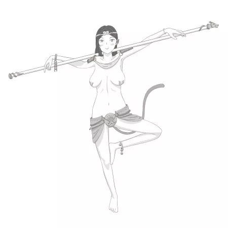 Monkey King female mischief ~ by greenboy44