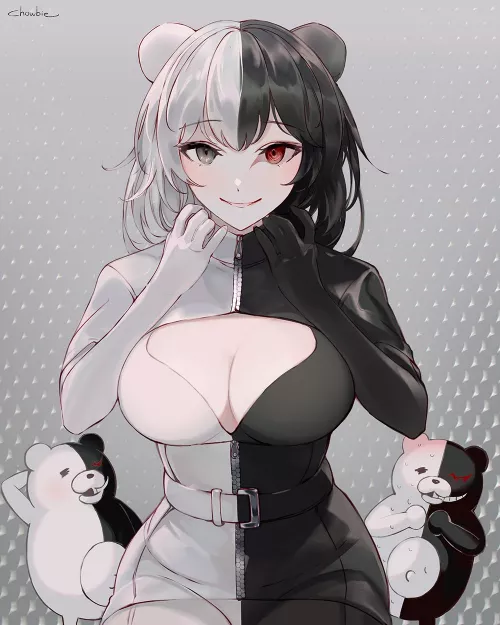 Monokuma (Chowbie ) [Danganronpa] by sequence_string