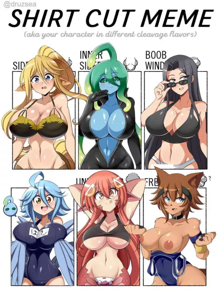 Monster Musume Oppais by Natsu_1000