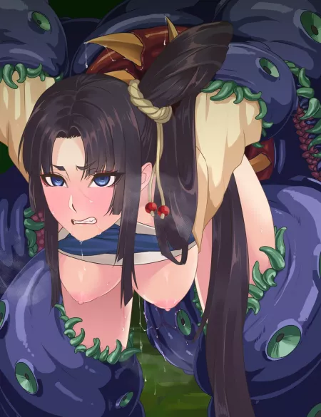 Monster stuck (sakuya_00026) by A_Manatee