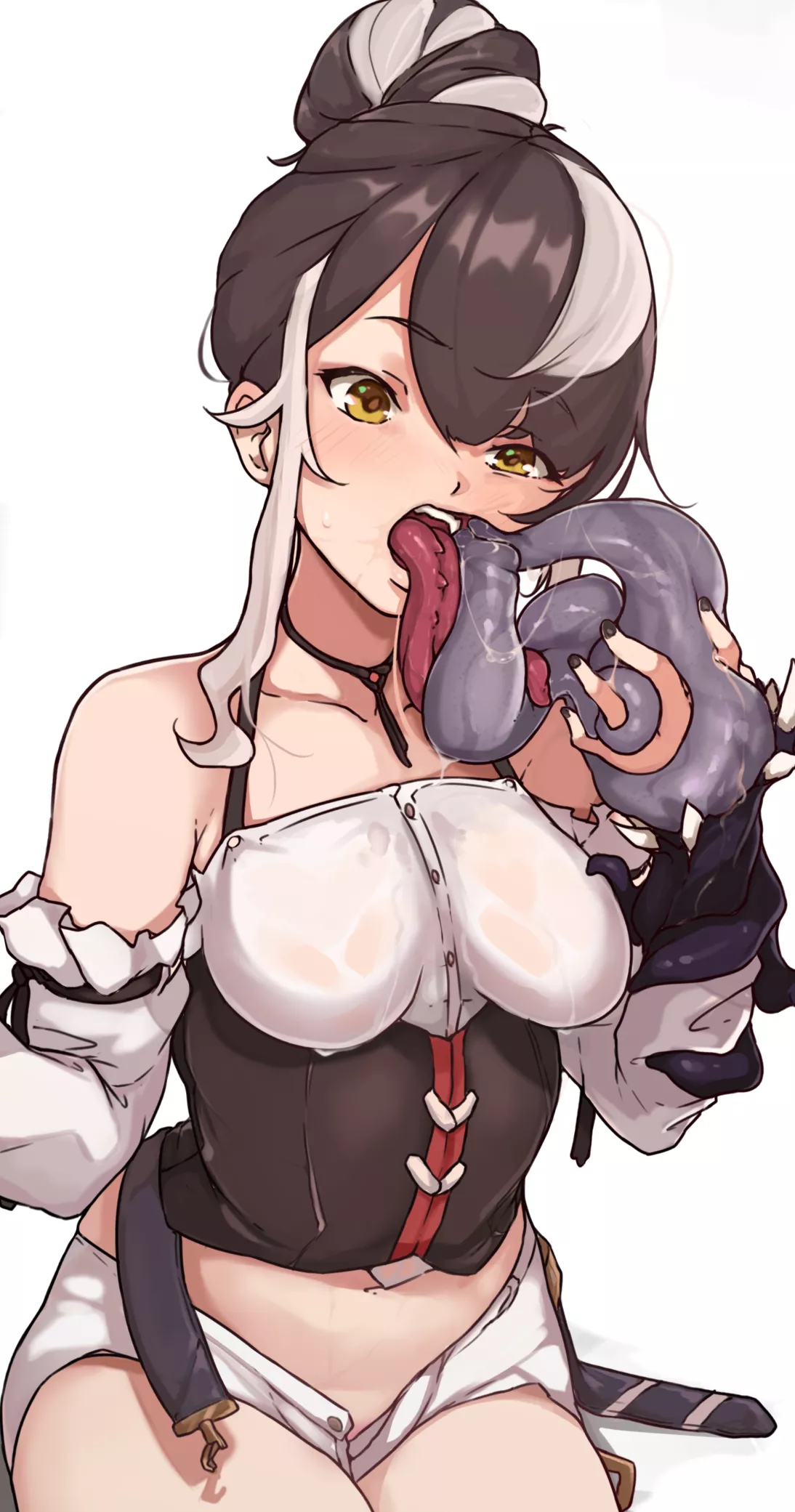 Monstergagged by Todding (female) posted by Vxwolf1