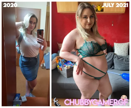 More Fat. More ME. Let's add a Third Picture 👀 by ChubbyGamerGF