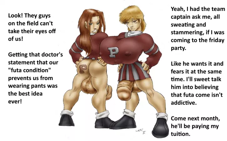 More Futa Cheerleaders by AugustRenfelt