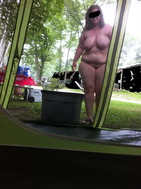 More naked camping fun. by [deleted]