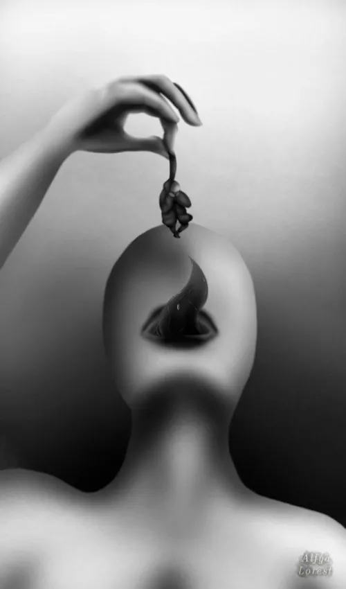 More things like this? (Scary feminine monsters) I posted before but the person who replied thought I meant dragons and such! by RainingVeins