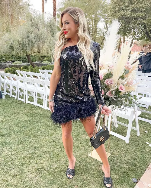 Morgan looks stunning