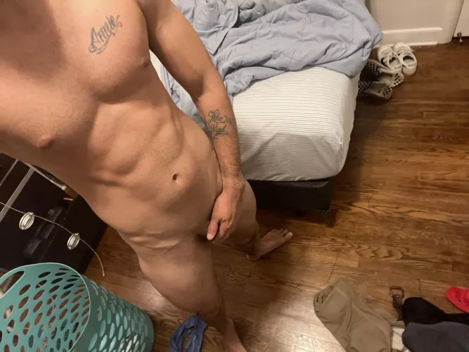 Morning abs check. by No_Ice_4396