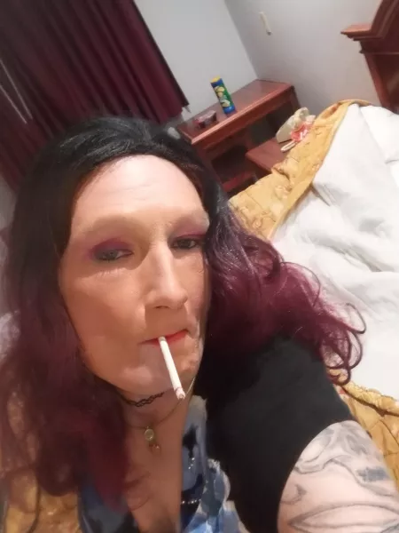 Morning cigarette by jesstaplz