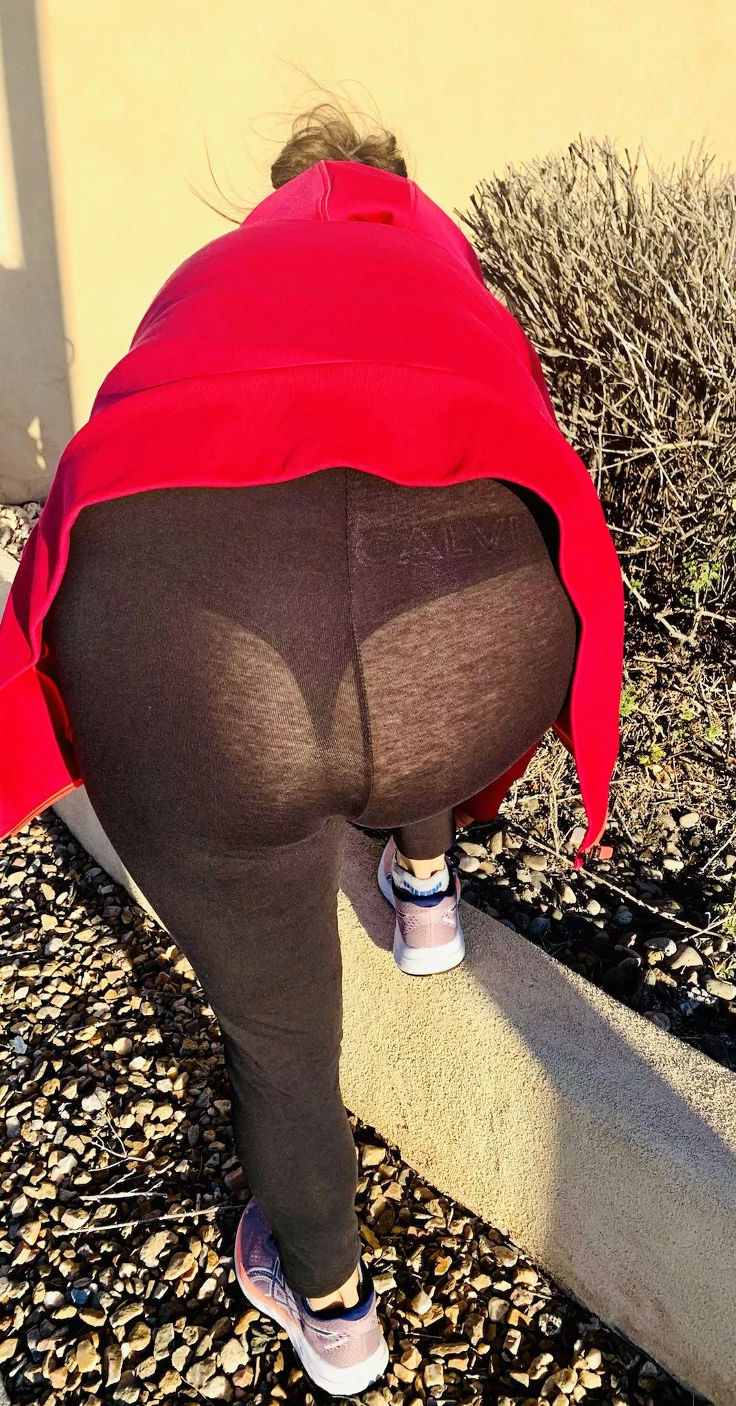 Morning lighting is the best for stretching during my walk ☺️ posted by Rica81