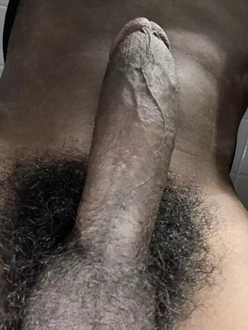 Morning, Love waking up and edging this black dick. Any ladies wanna give me a hand? Dms Open. by Rereturn2021