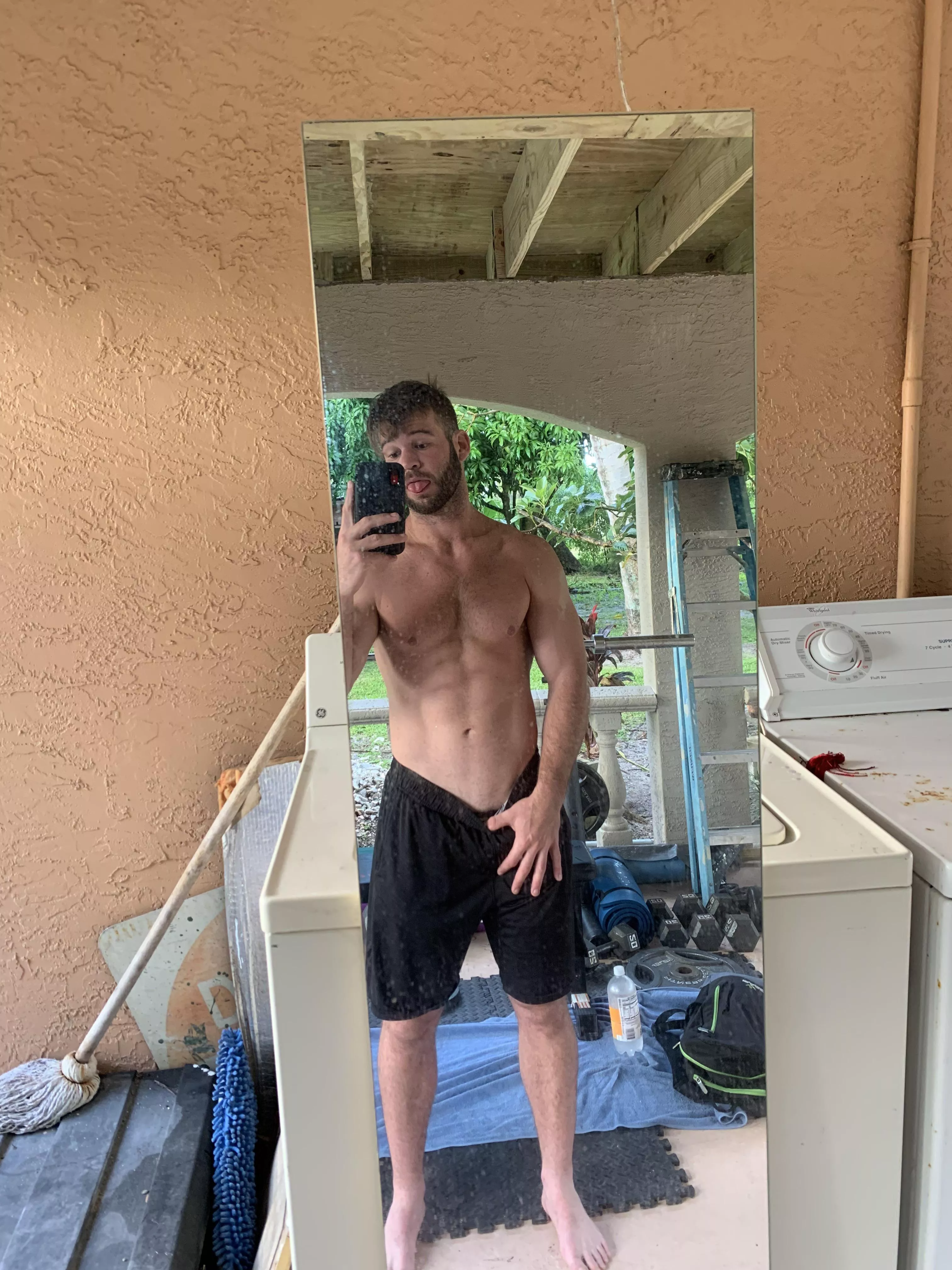 Morning mobility and stretching, wish I had a stretch partner😅 posted by tjb1736