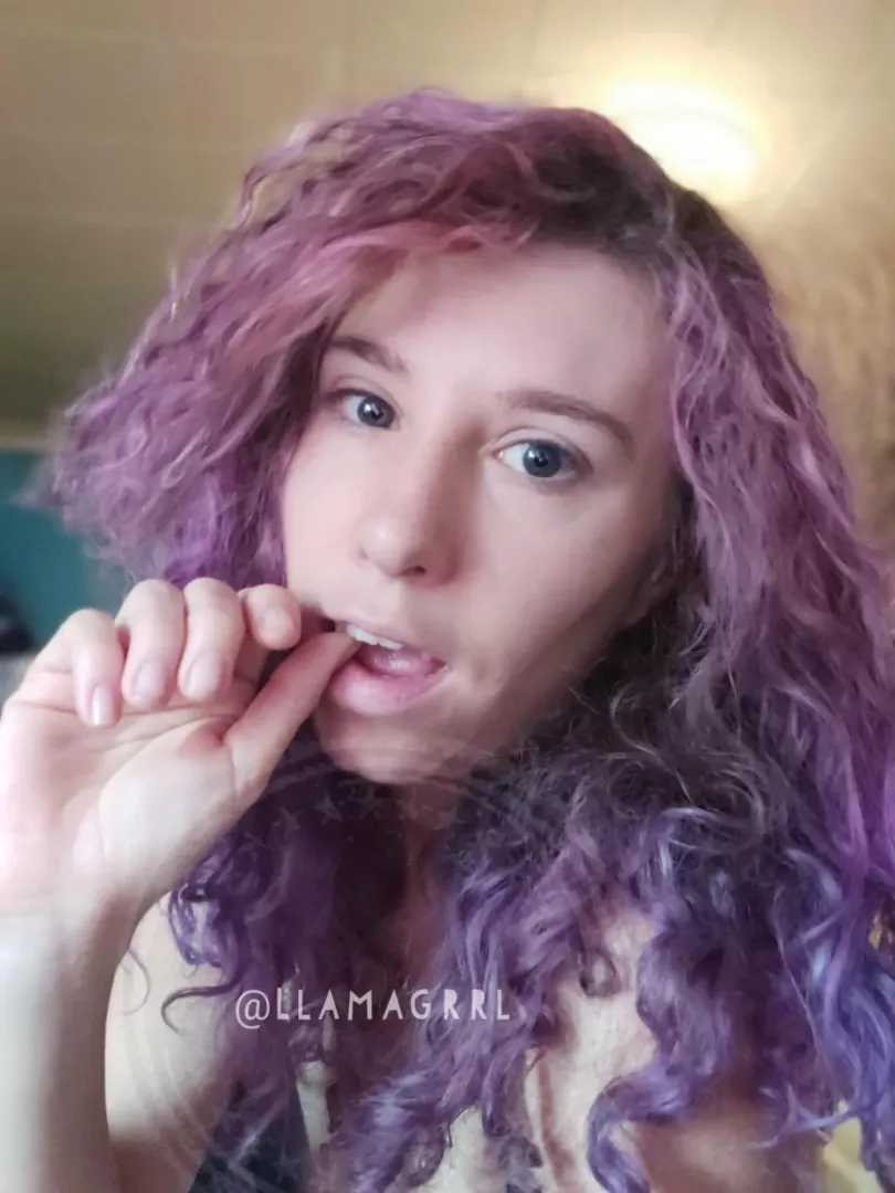 Morning realness 💜 posted by Llamagrrl