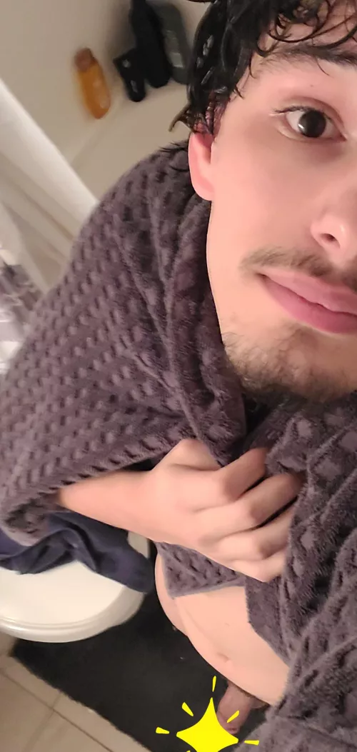 Morning shower are great, would be better if I wasn't alone 😅 by Aware-Ad6926