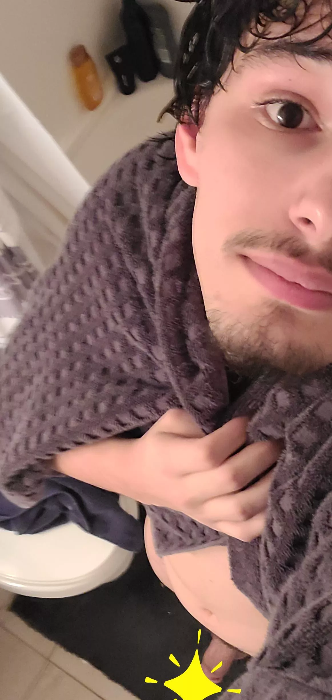 Morning shower are great, would be better if I wasn't alone 😅 posted by Aware-Ad6926