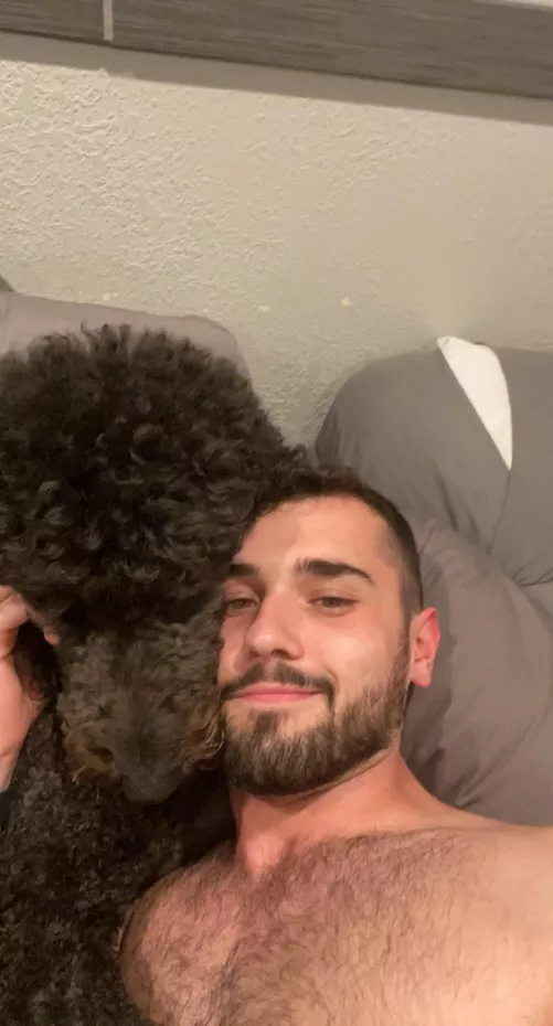 Morning snuggles are the best by daddydonns