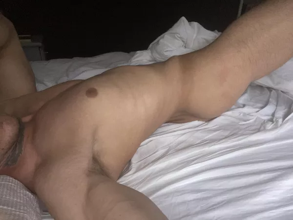 Morning stretch 😉 by str8mateboxers