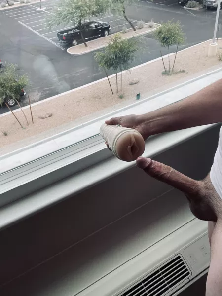 Morning wood fun 🍆 💦 by Ok-Cap3716