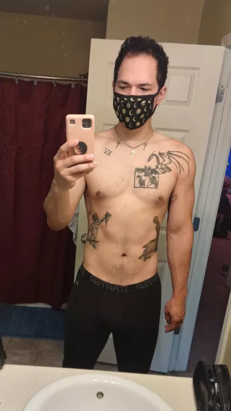 Morning workout finished now I can relax by _b1_cheeks