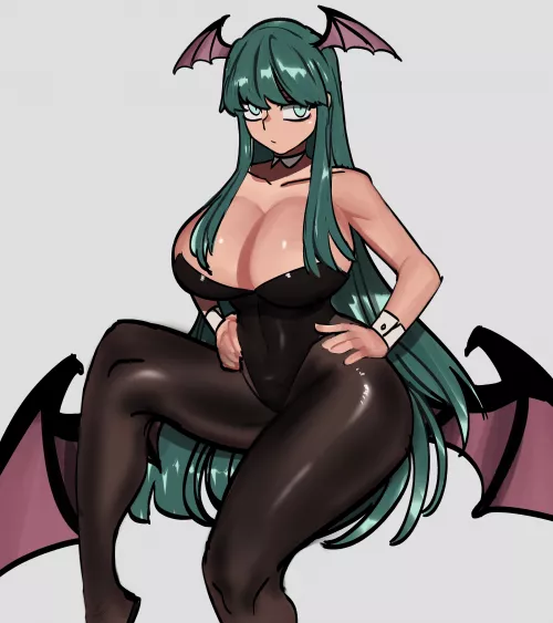 Morrigan looking very thick by ChristianBonifacio1