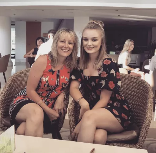 Mother and daughter! by crapdeath