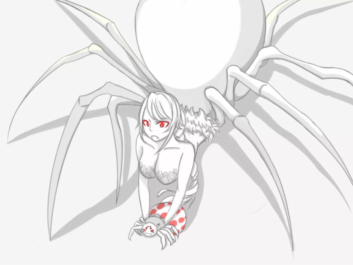 Mother Monster Spider by sanpoints posted by ScrimshawSnuffer