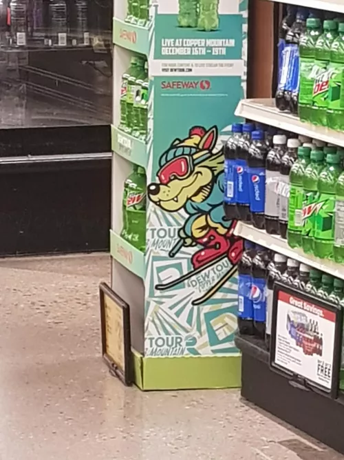 Moutain Dew has a fursona now by JesseLynx