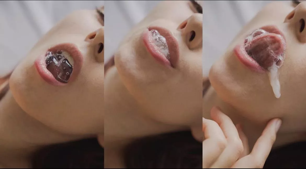 Mouthfull of Cum 😋 posted by baddiehunt