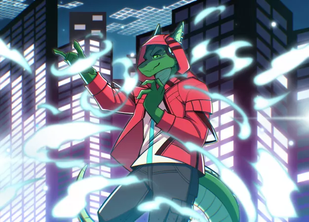 Move with the flow - Art by me @masterblader191 (Twitter) by Blader191