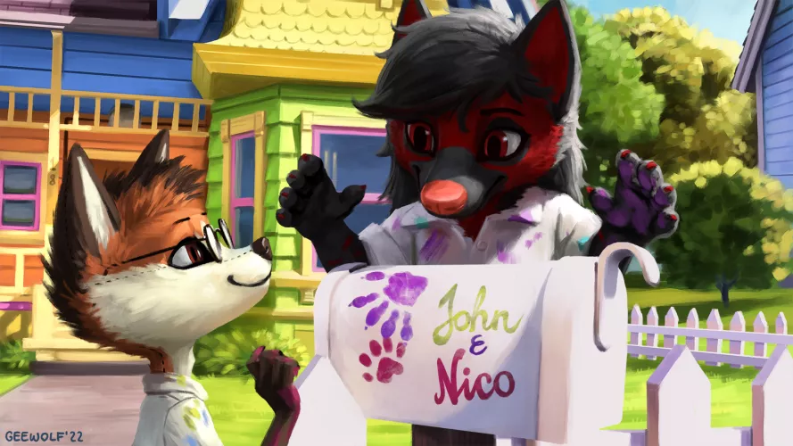 Movie Frame Study for John and Nico (by me) by Art_GeeWolf