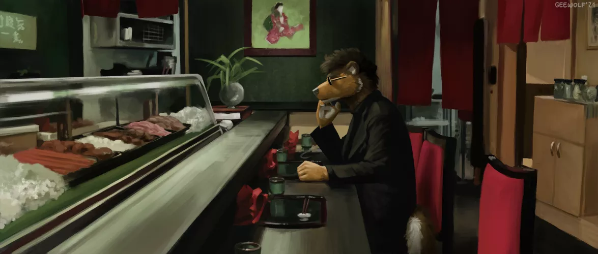 Movie Frame Study for Nabo (by me) by Art_GeeWolf