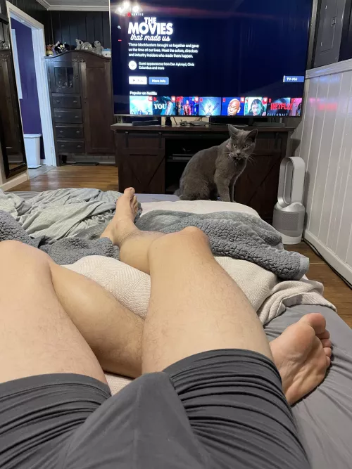 Movie night with the boys. by TheNakedNovelist