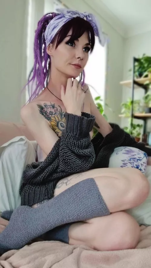 Movie night, you down 😉 by PixiieBelle