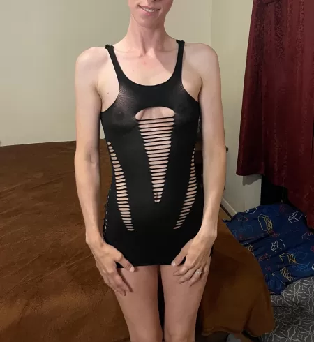 Mr. wants me to wear this shopping do you think anyone will notice? by jferg597