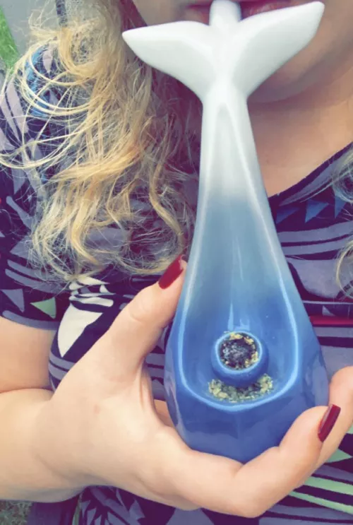 Much better pic of my whale piece, wish it was easier to pack! [F] 34 by Personal_Koala_1224