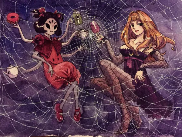 Muffet and ??? by The1andonlygogoman64