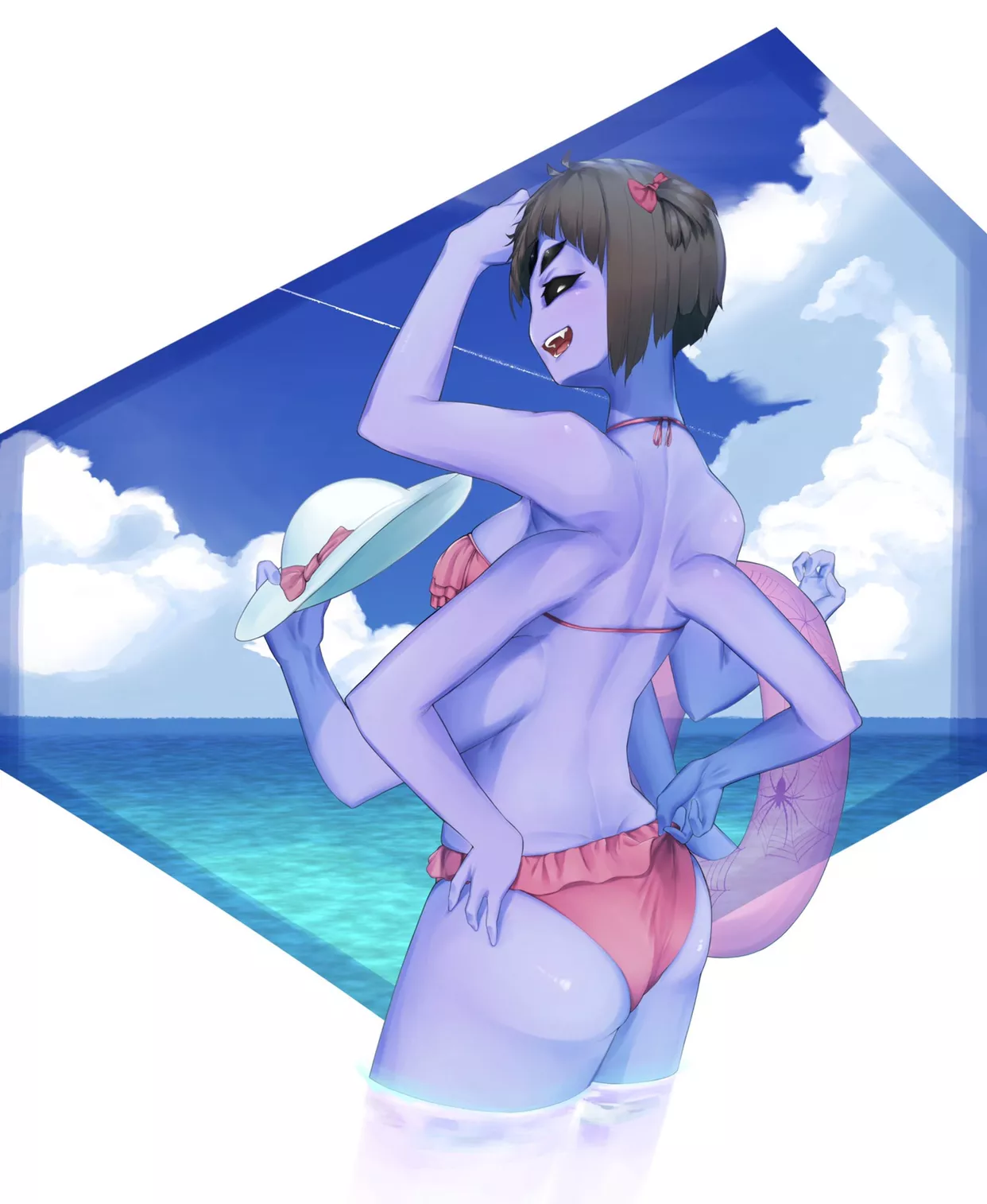 Muffet at the seaside [Farmer Lab] posted by KarbonKevin