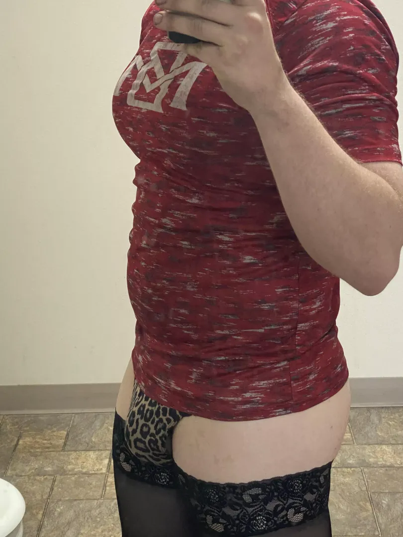 Multiple days in a row wearing a bra all day. I’m getting used to the extra mass on my chest, and I wonder if this is a little bit how women with really small breasts feel. Not much jiggling going on from my actual chest but this bra does it’s push-u posted by Unlikely_Tonight_415