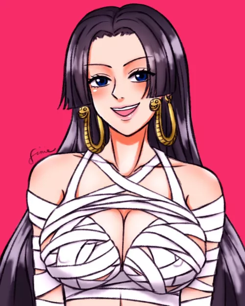 Mummy Boa by ecchiinc