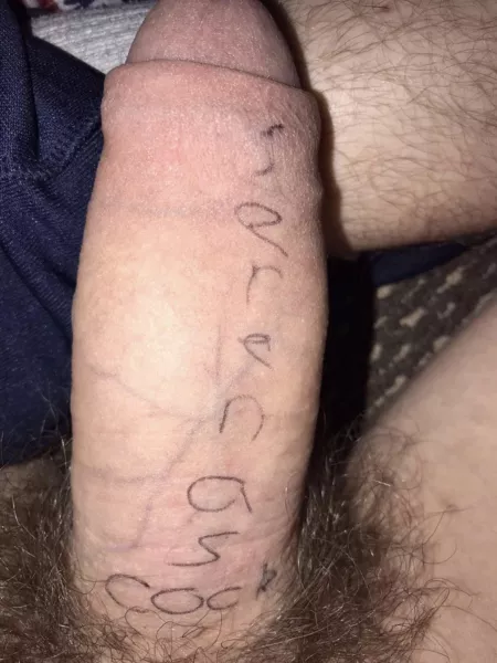 Mummy likes to have her name on what’s hers by Will92478