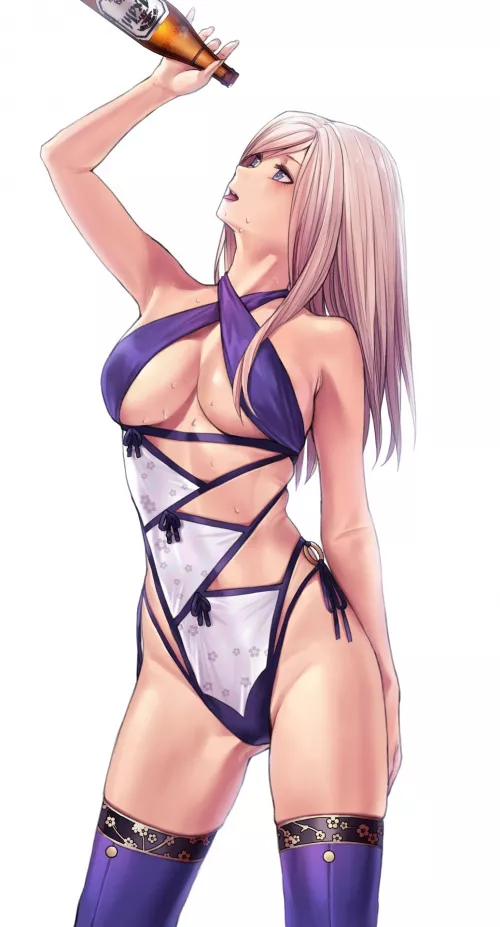 Musashi wants a Drink by CheetahSperm18